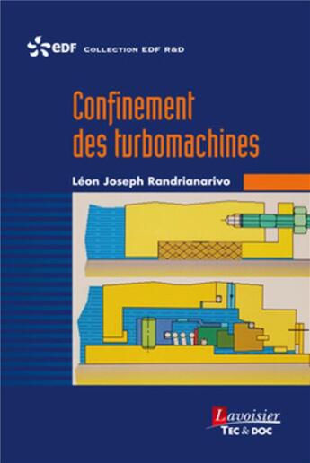 Couverture du livre « Confinement des turbomachines » de Leon Joseph Randrianarivo aux éditions Tec Et Doc