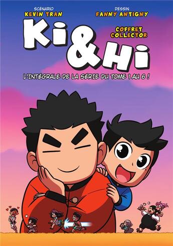 Couverture du livre « Ki & Hi : coffret Tomes 1 à 6 » de Fanny Antigny et Kevin Tran aux éditions Michel Lafon