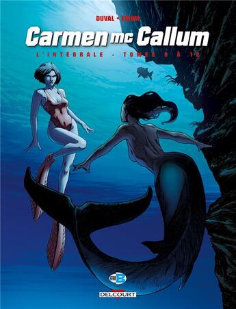 Couverture du livre « Carmen Mc Callum : coffret vol.4 : Tomes 9 à 12 » de Fred Duval et Emem aux éditions Delcourt