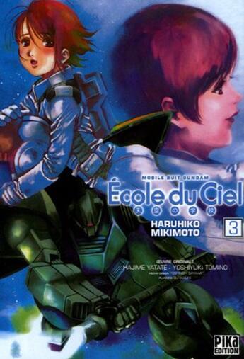 Couverture du livre « Mobile suit Gundam - École du Ciel Tome 3 » de Haruhiko Mikimoto aux éditions Pika