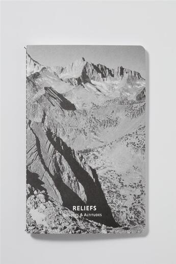 Couverture du livre « Carnet ansel adams - mt. brewer » de Ansel Adams aux éditions Reliefs Editions