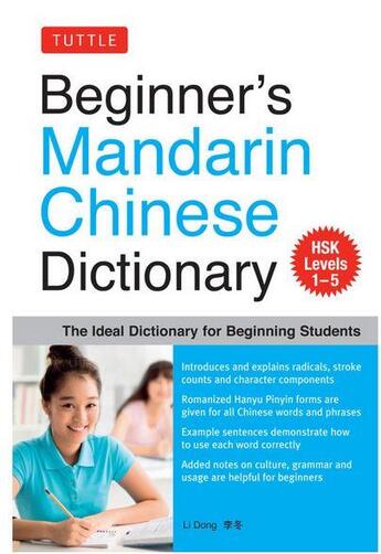 Couverture du livre « Beginner's mandarin chinese dictionary » de  aux éditions Tuttle