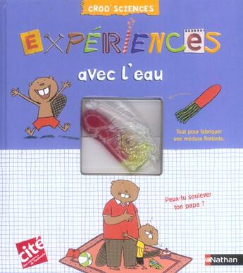 Couverture du livre « Experiences avec l'eau n2 » de Grinberg/Muhle aux éditions Nathan