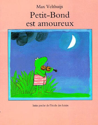 Couverture du livre « Petit bond est amoureux » de Max Velthuijs aux éditions Ecole Des Loisirs