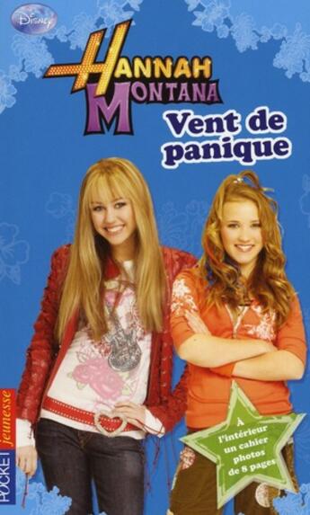 Couverture du livre « Hannah montana - tome 13 vent de panique - vol13 » de Mcelroy Laurie aux éditions Pocket Jeunesse