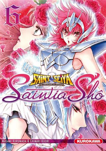 Couverture du livre « Saint Seiya : les chevaliers du Zodiaque - Saintia Shô Tome 6 » de Masami Kurumada et Chimaki Kuori aux éditions Kurokawa