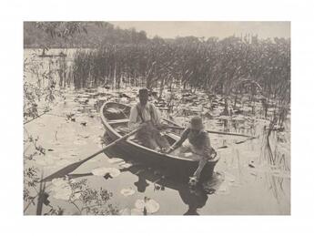 Couverture du livre « Tirage, Norfolk broads » de Peter Henry Emerson aux éditions Reliefs Editions