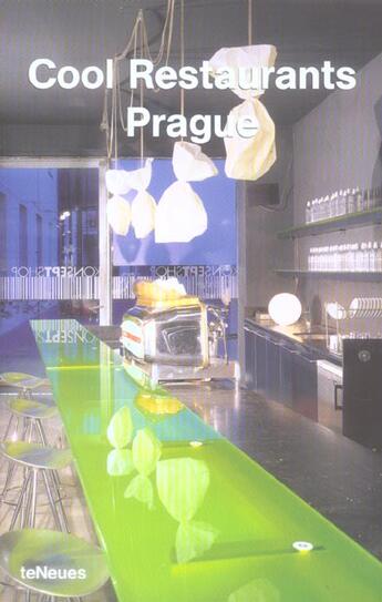 Couverture du livre « Cool restaurants prague » de Marreiros Sabina aux éditions Teneues - Livre