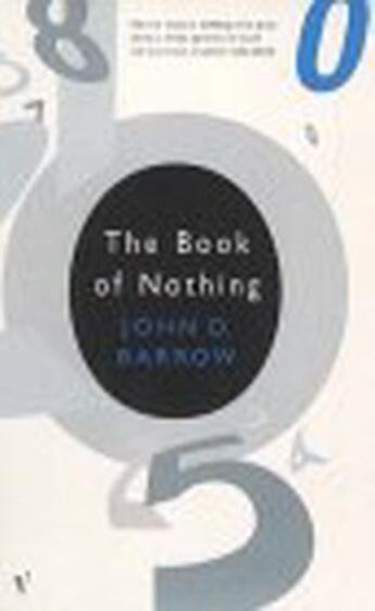 Couverture du livre « The Book Of Nothing » de John D. Barrow aux éditions Random House Digital