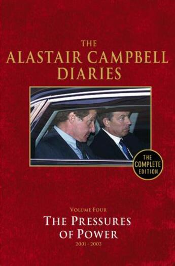 Couverture du livre « The Burden of Power » de Alastair Campbell aux éditions Random House Digital