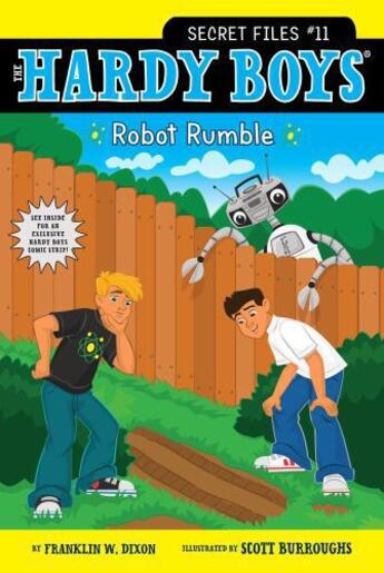 Couverture du livre « Robot Rumble » de Franklin W. Dixon aux éditions Aladdin