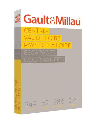 Couverture du livre « Centre : Val de Loire (édition 2022) » de Gaultetmillau aux éditions Gault&millau