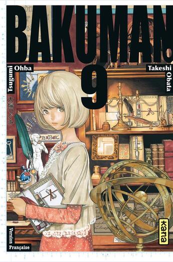 Couverture du livre « Bakuman Tome 9 » de Takeshi Obata et Tsugumi Ohba aux éditions Kana