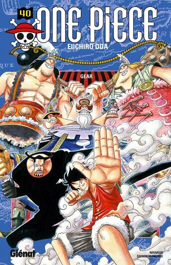 Couverture du livre « One Piece - édition originale Tome 40 : gear » de Eiichiro Oda aux éditions Glenat