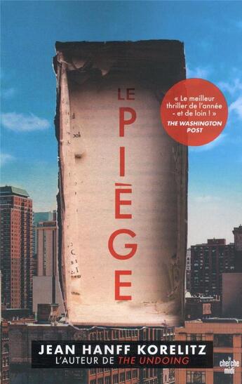 Couverture du livre « Le piège » de Jean Hanff Korelitz aux éditions Cherche Midi