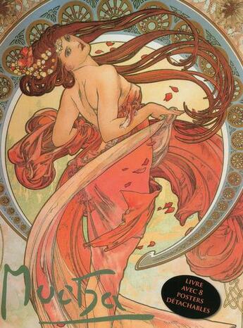 Couverture du livre « Mucha ; livre avec 8 posters détachables ; art nouveau » de  aux éditions Place Des Victoires