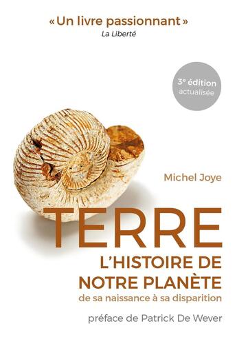 Couverture du livre « Terre : l'histoire de notre planète (3e édition) » de Michel Joye aux éditions Ppur