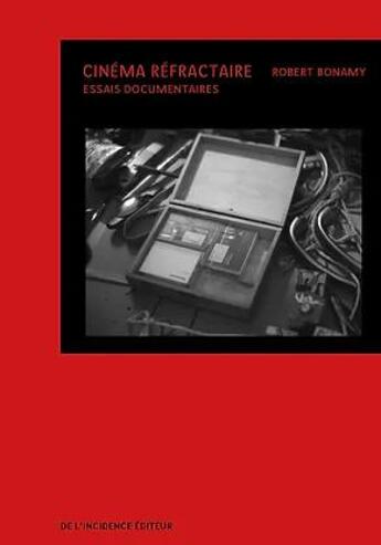 Couverture du livre « Rechercher le cinema contemporain » de Robert Bonamy aux éditions De L'incidence