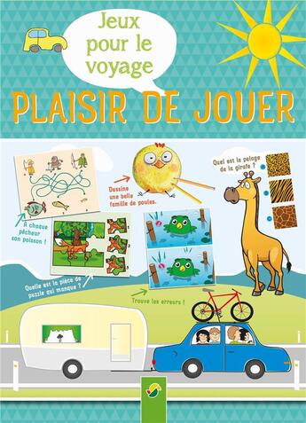 Couverture du livre « Jeux pour le voyage - plaisir de jouer » de  aux éditions Schwager & Steinlein