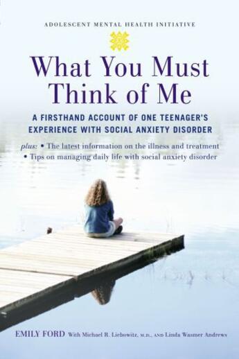 Couverture du livre « What You Must Think of Me: A Firsthand Account of One Teenager's Exper » de Linda Wasmer Andrews aux éditions Oxford University Press Usa