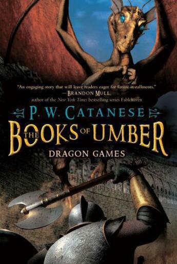 Couverture du livre « Dragon Games » de Catanese P W aux éditions Simon Pulse