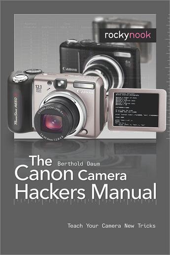 Couverture du livre « The Canon Camera Hackers Manual » de Berthold Daum aux éditions Rocky Nook