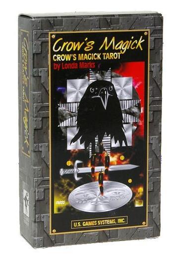 Couverture du livre « Crow's magick tarot » de Marks Londa aux éditions Usg Jeux