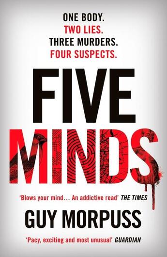 Couverture du livre « FIVE MINDS » de Guy Morpuss aux éditions Profile Books