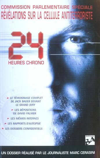 Couverture du livre « 24 heures chrono » de Marc Cerasini aux éditions J'ai Lu