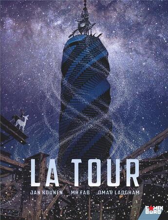 Couverture du livre « La tour Tome 2 » de Jan Kounen et Mr. Fab et Omar Ladgham aux éditions Comix Buro