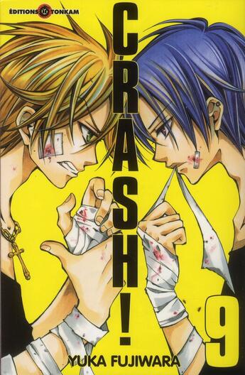Couverture du livre « Crash Tome 9 » de Yuka Fujiwara aux éditions Delcourt