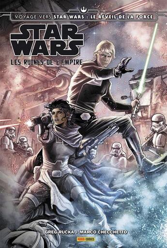 Couverture du livre « Star Wars ; les ruines de l'Empire » de  aux éditions Panini