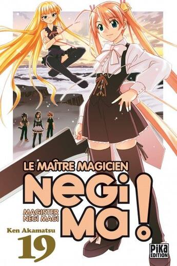 Couverture du livre « Negima Tome 19 » de Akamatsu-K aux éditions Pika