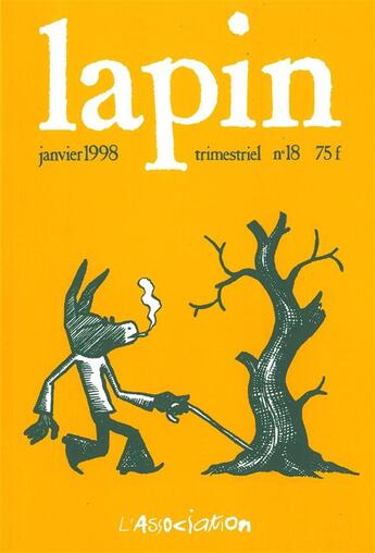 Couverture du livre « LAPIN n.18 » de  aux éditions L'association