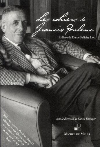 Couverture du livre « CAHIERS FRANCIS POULENC N.3 ; cahiers Francis Poulenc t.3 » de  aux éditions Michel De Maule