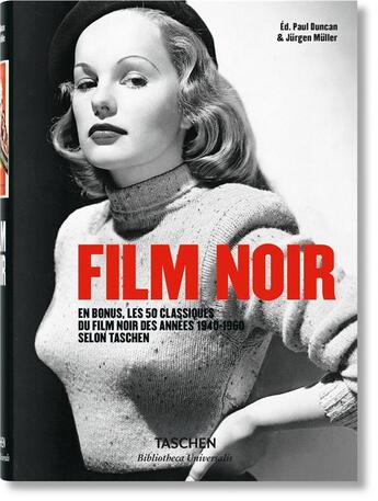 Couverture du livre « Film noir » de  aux éditions Taschen