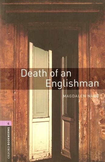 Couverture du livre « Death of an englishman ; niveau 4 » de  aux éditions Oxford Up Elt