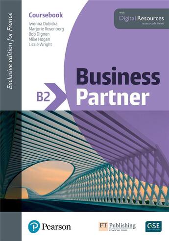 Couverture du livre « Business partner B2 with digital resources » de Margaret O'Keeffe et Evan Frendo et Lewis Lansford aux éditions Pearson