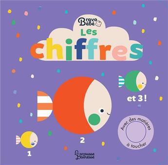 Couverture du livre « Les chiffres » de Lemon Ribbon Studio aux éditions Larousse