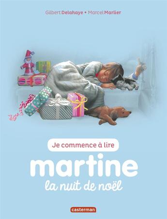 Couverture du livre « Martine la nuit de Noël » de Marcel Marlier et Gilbert Delahaye aux éditions Casterman