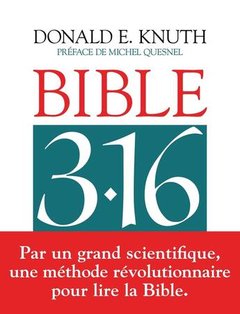 Couverture du livre « Bible 3.16 en lumière » de Denis Serre aux éditions Bayard