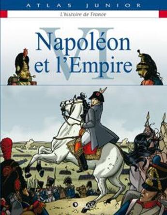 Couverture du livre « Napoléon et l'empire » de  aux éditions Glenat Jeunesse