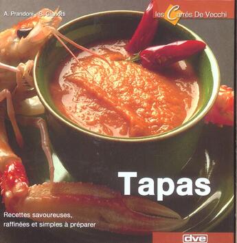 Couverture du livre « Tapas » de Prandoni aux éditions De Vecchi