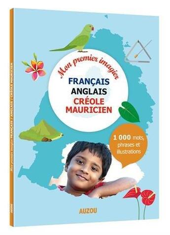 Couverture du livre « Mon premier imagier creole mauricien - nouvelle edition » de  aux éditions Philippe Auzou