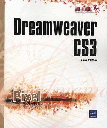 Couverture du livre « Dreamweaver CS3 » de  aux éditions Eni