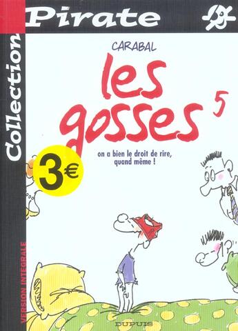 Couverture du livre « On a bien le droit de rire, quand même ! » de Carabal aux éditions Dupuis