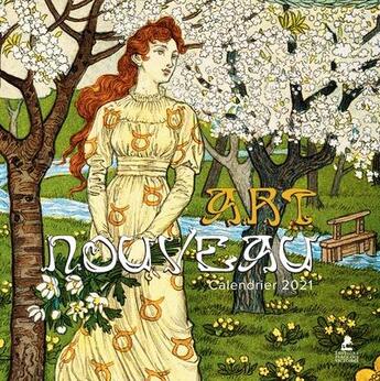 Couverture du livre « Art nouveau ; calendrier (édition 2021) » de  aux éditions Place Des Victoires