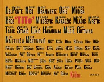 Couverture du livre « Tito » de Friso Keuris aux éditions Kehrer