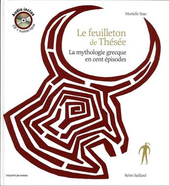 Couverture du livre « Le feuilleton de thesee audio » de Szac/Gaudrat aux éditions Bayard Jeunesse