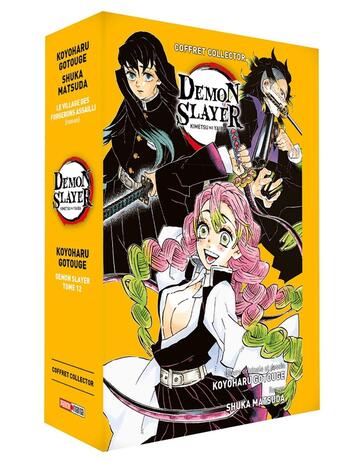 Couverture du livre « Demon slayer Tome 12 : Roman jeunesse Tome 5 » de Koyoharu Gotouge et Shuka Matsuda aux éditions Panini